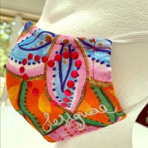 Handmade upcycled Desigual ladies face mask